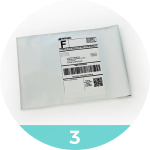 Ship your samples to the laboratory using the provided prepaid return shipping envelope.