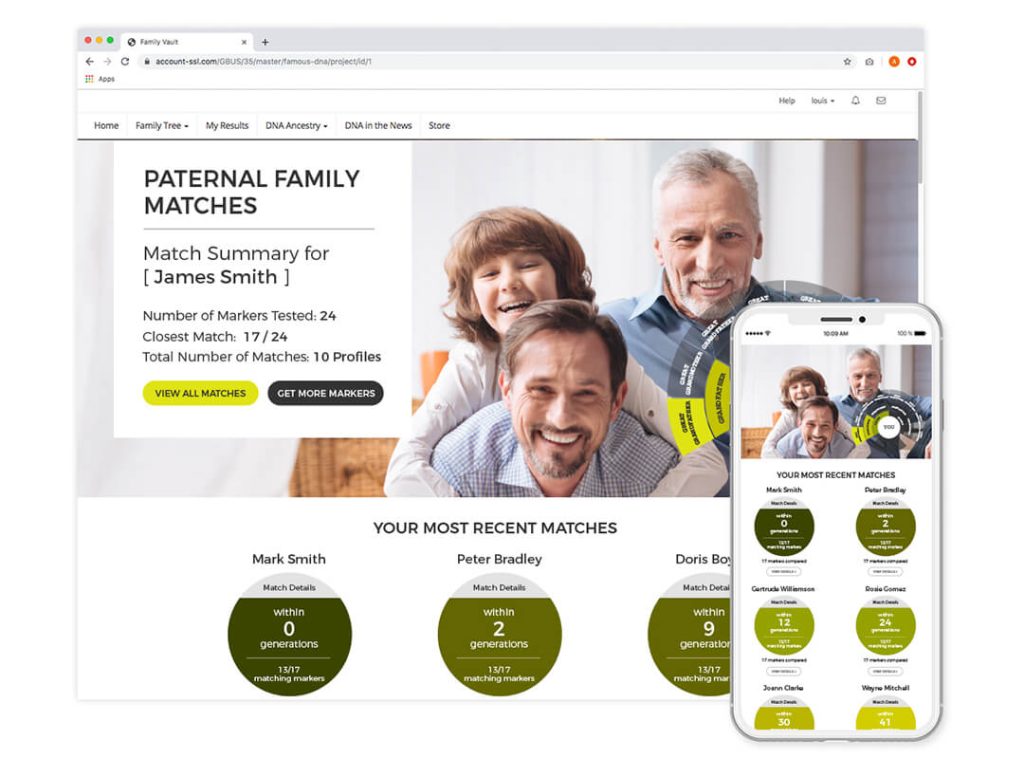 Genetrace DNA Paternal Ancestry Test